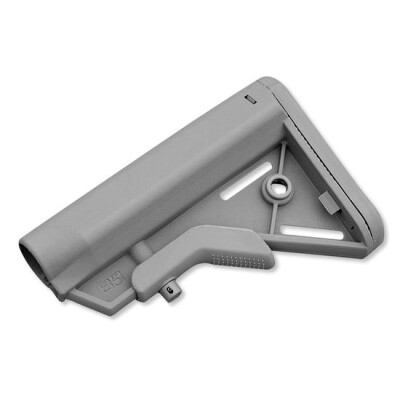 B5 Systems Bravo SOPMOD Stock with Quick Detach Mount Mil-Spec Diameter Gray BRV-206-01