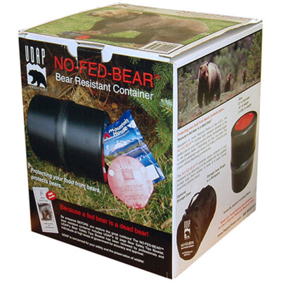 UDAP BRC No-Fed-Bear Bear Resistant Food Container