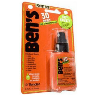 Adventure Medical Kits Ben's 30 DEET Tick and Insect Repellent 1.25 oz Pump Spray 0006-7190