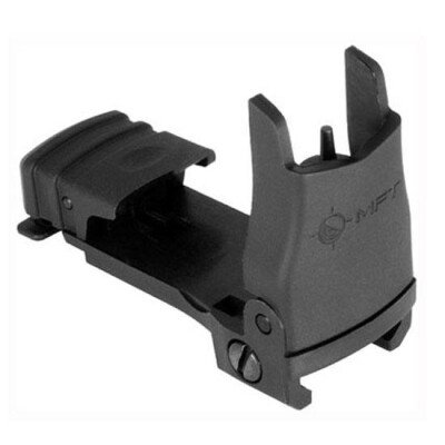 Mission First Tactical AR-15 Back Up Flip Up Front Sight Polymer Black BUPSWF