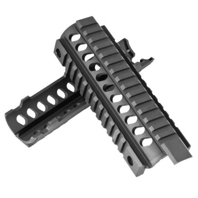 Mission First Tactical AR-15 Tekko T-MARC Integrated Rail System Drop In Handguard Carbine Length Aluminum Black TMARCIRS