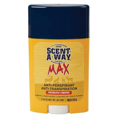 HUNTERS SPECIALTIES SCENT-A-WAY MAX ANTIPERSPIRANT, 2.25 OZ