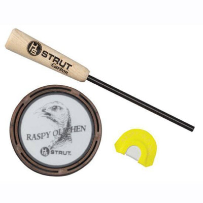 The Raspy Old Hen glass turkey call