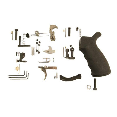 Spike's Tactical AR-15 Multi-Caliber Enhanced Lower Parts Kit Black Grip SLPK301