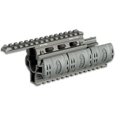 Leapers UTG PRO AK Tactical Quad Rail Handguard Aluminum Black