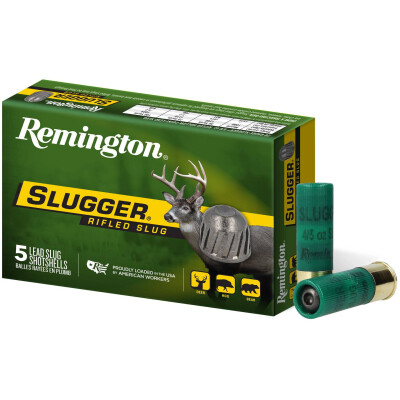 Remington Slugger 16 Gauge Shotshell 5 Rounds 2 3/4" 4/5 Ounce Rifled Slug