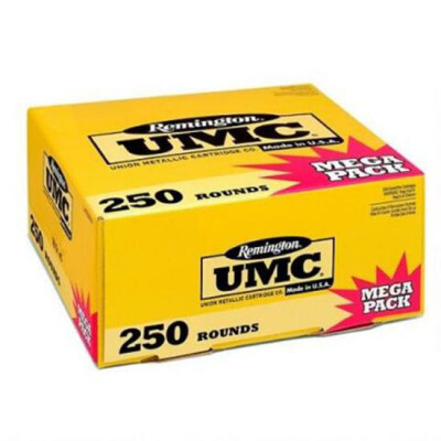 Remington UMC .45 ACP Ammunition 250 Rounds FMJ 230 Grain Mega Value Pack