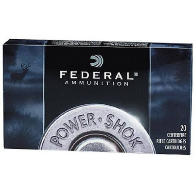 Federal Power-Shok .300 Win Mag Ammunition 20 Rounds JSP 150 Grain