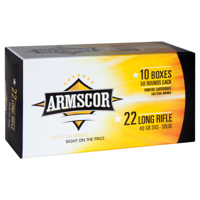 Armscor Precision .22 LR Ammunition 50 Rounds LS 40 Grain