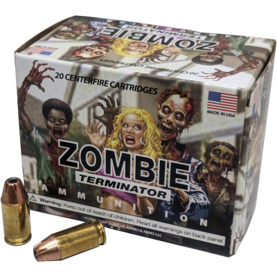 Armscor USA Zombie Terminator .380 ACP Ammunition 20 Rounds 95 Grain JHP 993fps