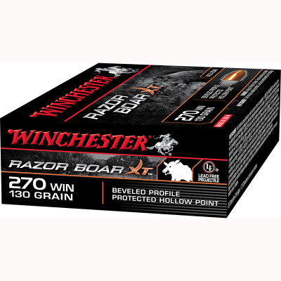 Winchester Razor Boar .270 Winchester Ammunition 20 Rounds, HP, 130 Grain