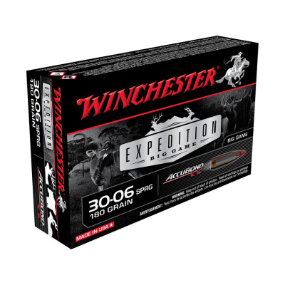 Winchester Expedition .30-06 Springfield Ammunition 200 Rounds Accubond 190 Grains S3006LR