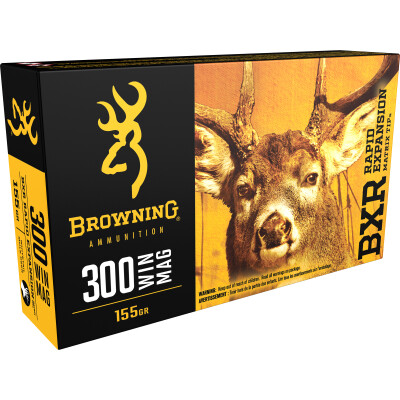 Browning BXR .300 Winchester Magnum Ammunition 20 Rounds BXR 155 Grains B192103001 