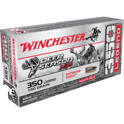 Winchester Deer Season XP .350 Legend Ammunition 200 Rounds PT 150 Grain