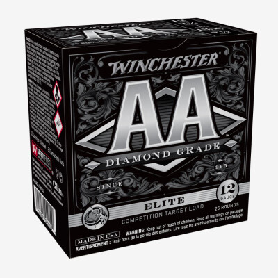 Winchester AA Diamond Grade 12 Gauge Shotshell 250 Rounds 2 3/4" #7.5 1 Ounce
