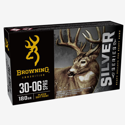 Browning Silver Series .30-06 Springfield Ammuniton 20 Rounds 180 Grain PSP