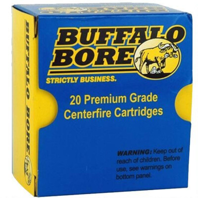 Buffalo Bore Heavy .44 Rem Mag Ammunition 20 Rounds LFN 305 Grain