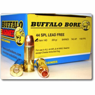 Buffalo Bore Heavy .44 Special Ammunition 20 Rounds Barnes TAC-XP 200 Grain 14D/20