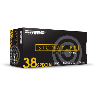Ammo Inc Signature .38 Special Ammunition 50 Rounds TMC 158 Grain