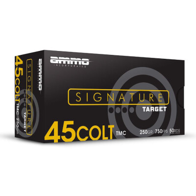 Ammo Inc Signature .45 Colt Ammunition 50 Rounds TMC 250 Grain