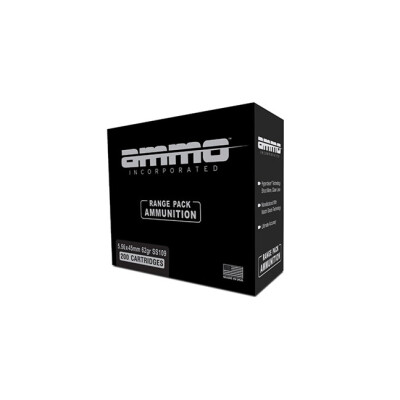 Ammo Inc Signature Range Pack 5.56 NATO Ammunition 200 Rounds SS109 FMJ 62 Grain