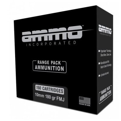 Ammo Inc Signature 10mm Auto Ammunition 150 Rounds TMC 180 Grain