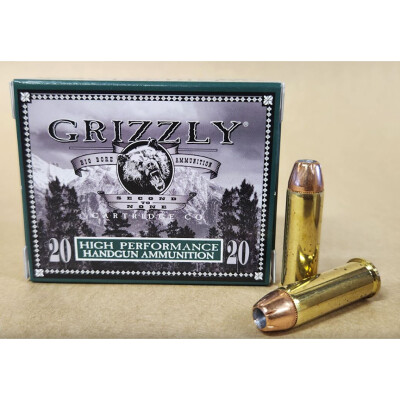Grizzly Cartridge Co. High Performance Handgun .38 Special Ammunition 20 Rounds JHP 125 Grain