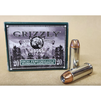 Grizzly Cartridge Co. High Performance Handgun .44 Special Ammunition 20 Rounds JHP 240 Grain