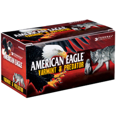 Federal American Eagle .17 Hornet Ammunition 50 Rounds Tipped JHP 20 Grain
