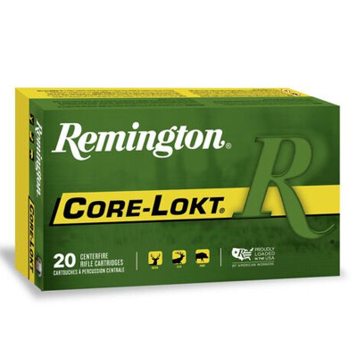 Remington Core-Lokt 7mmx57 Mauser Ammo 140 Grain Soft Point