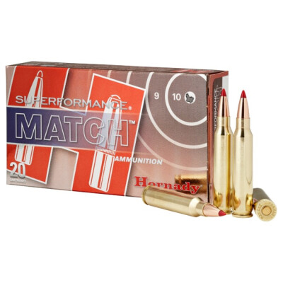 Hornady Superformance Match .308 Winchester Ammunition 20 Rounds ELD 168 Grain