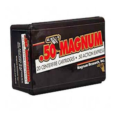 Magnum Research .50 Action Express Ammunition 20 Rounds HP 300 Grain