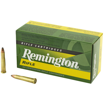 Remington .22 Hornet Ammunition 50 Rounds PSP 45 Grains