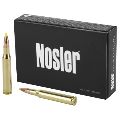 Nosler E-Tip 270 Winchester Ammunition 20 Rounds Total 130 Grain Ballistic Tip Projectile 3075 fps