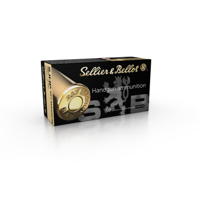 Sellier & Bellot .357 Magnum Ammunition 50 Rounds SJHP 158 Grain
