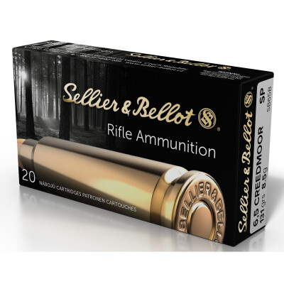 Sellier & Bellot 6.5 Creedmoor Ammunition 20 Rounds SP 131 Grain