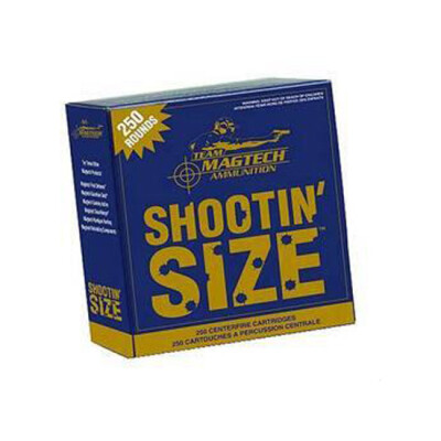 Magtech .38 Special Ammunition 250 Rounds LRN 158 Grains MP38A