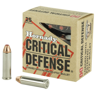 Hornady Critical Defense .32 H&R Magnum Ammunition 25 Rounds FTX 80 Grains 90060