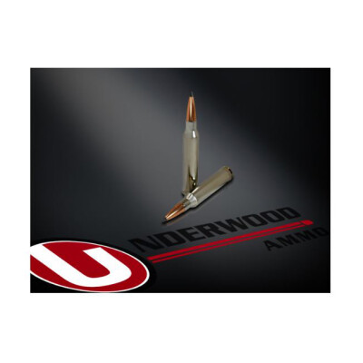 Underwood Ammo 7mm Rem Mag Ammunition 20 Rounds Accubond Long Range 168 Gr