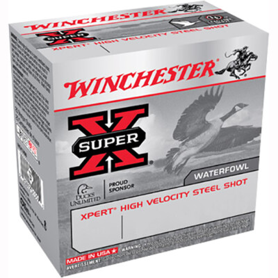 Winchester Super X 12 Gauge Shotshell 100 Rounds, 2 3/4 ", #7