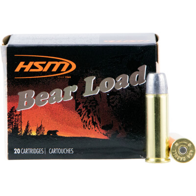 HSM .454 Casull Ammunition 20 Rounds WFN HCGC 325 Grains