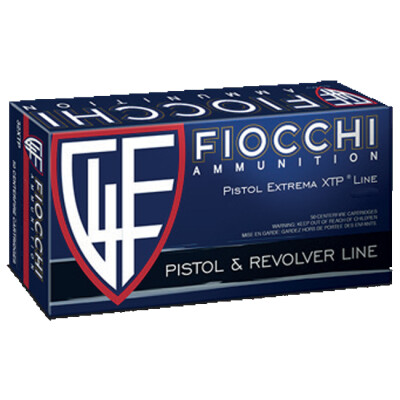 Fiocchi Extrema XTP Line .25 ACP Remington Ammunition 50 Rounds 35 Grain XTP JHP Projectile 900 fps