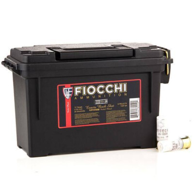 Fiocchi Self Defense 12 Gauge Shotshell 80 Rounds 2 3/4" 00 Buckshot Nickel Plated