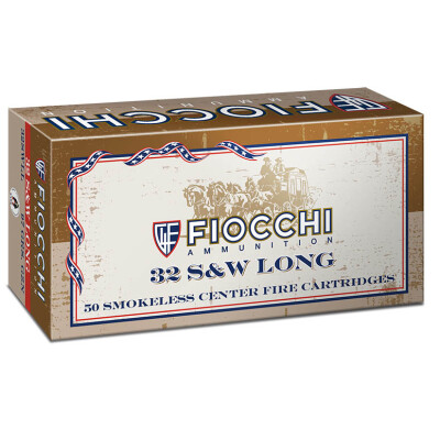 Fiocchi Cowboy Action .32 S&W Long Ammunition 50 Rounds LRN 97 Grain