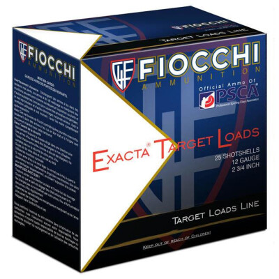 Fiocchi 12 Gauge Shotshell 250 Rounds 2 3/4" #7.5 Lead Shot 7/8 oz