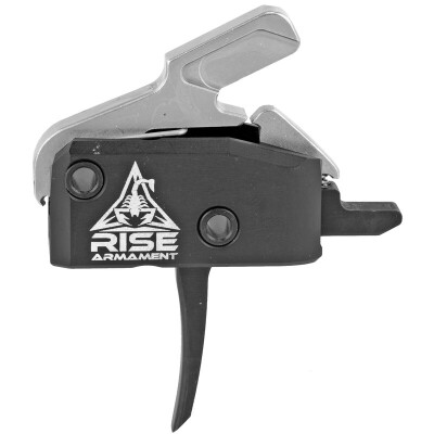 RISE Armament RA-434 High Performance Drop In Trigger For AR-15 With Anti Rotation Pins Black