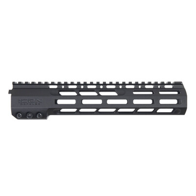 Icon Defense 10.5" Drive Lock AR-15 Handguard M-LOK Titanium Barrel Nut Black