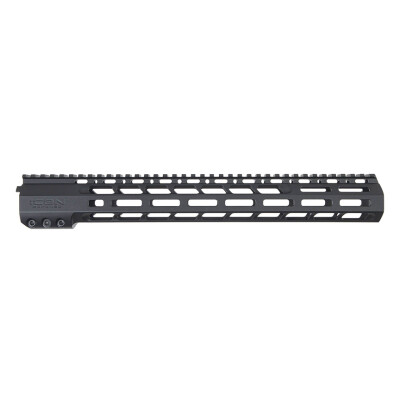 Icon Defense 13" Drive Lock AR-15 Handguard M-LOK Titanium Barrel Nut Black