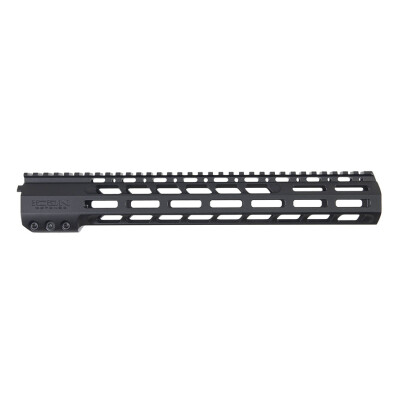 Icon Defense 15" Drive Lock AR-15 Handguard M-LOK Titanium Barrel Nut Black