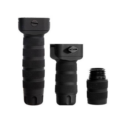 Troy Industries Modular Combat Grip Aluminum Black Finish SGRI-TRG-A0BT-00